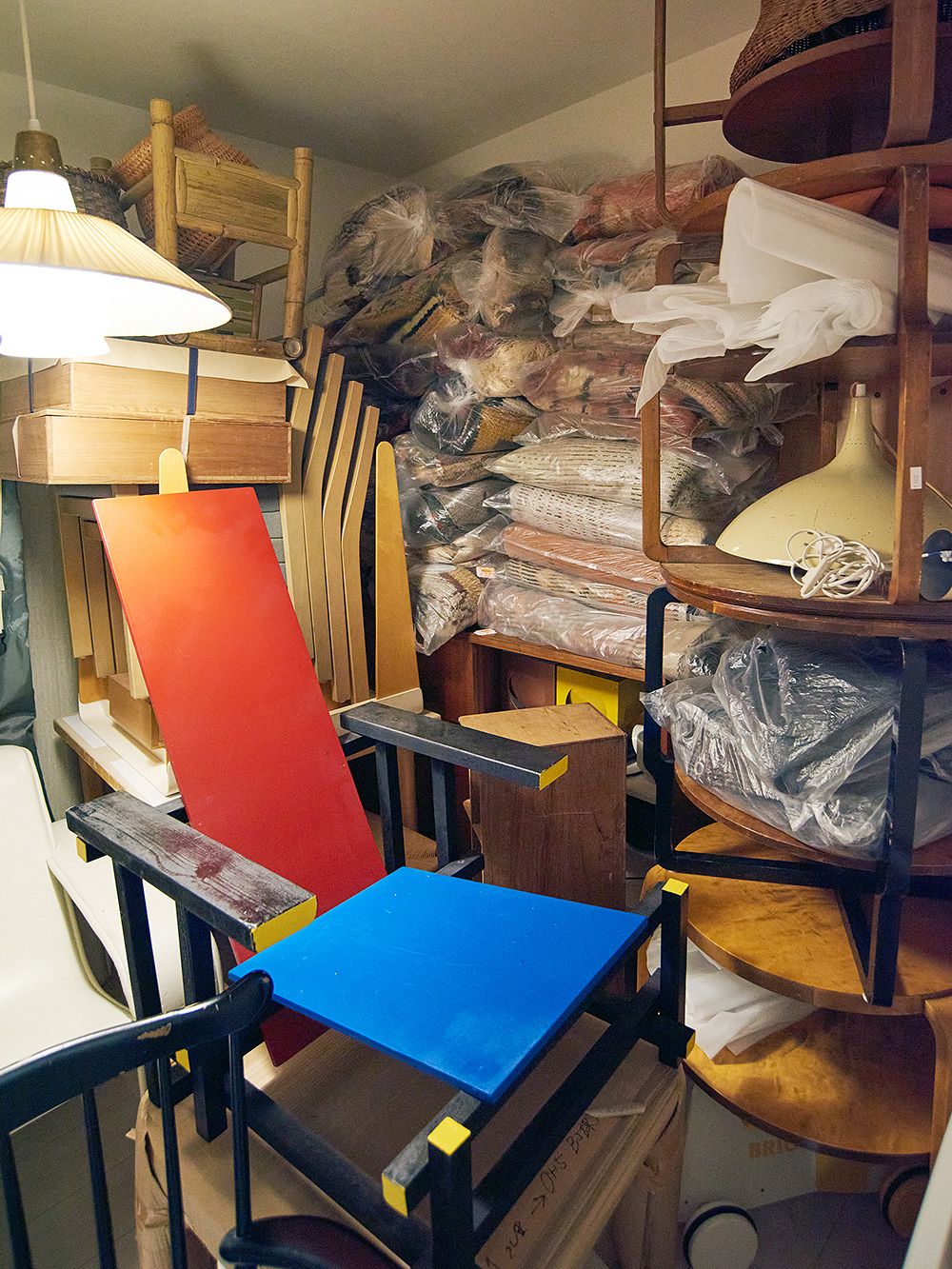 Gerrit Rietveld’s Red and Blue Chair