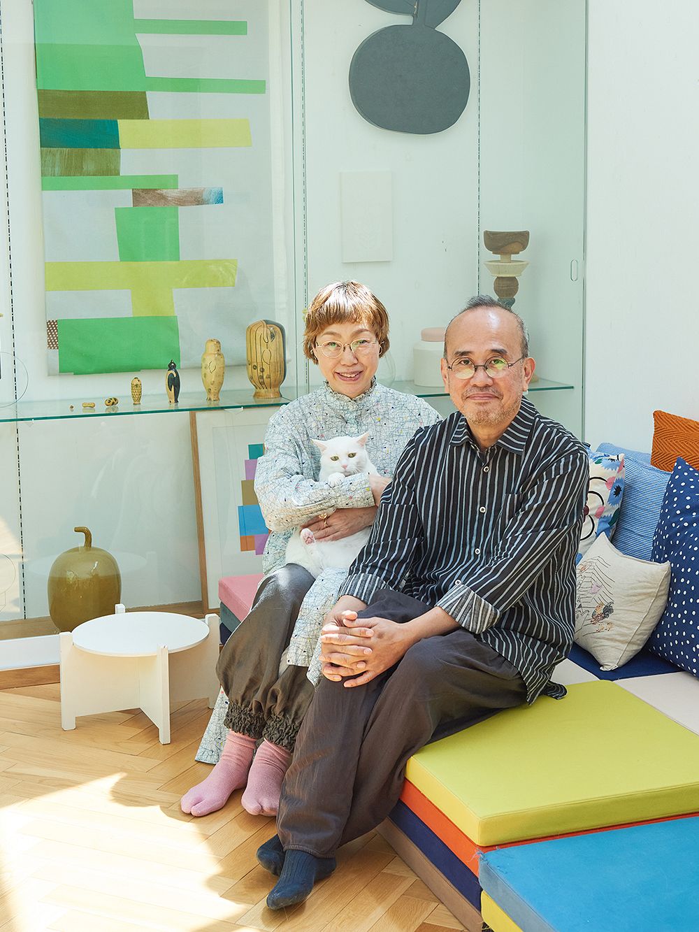 Mana and Takashi Kobayashi, portrait