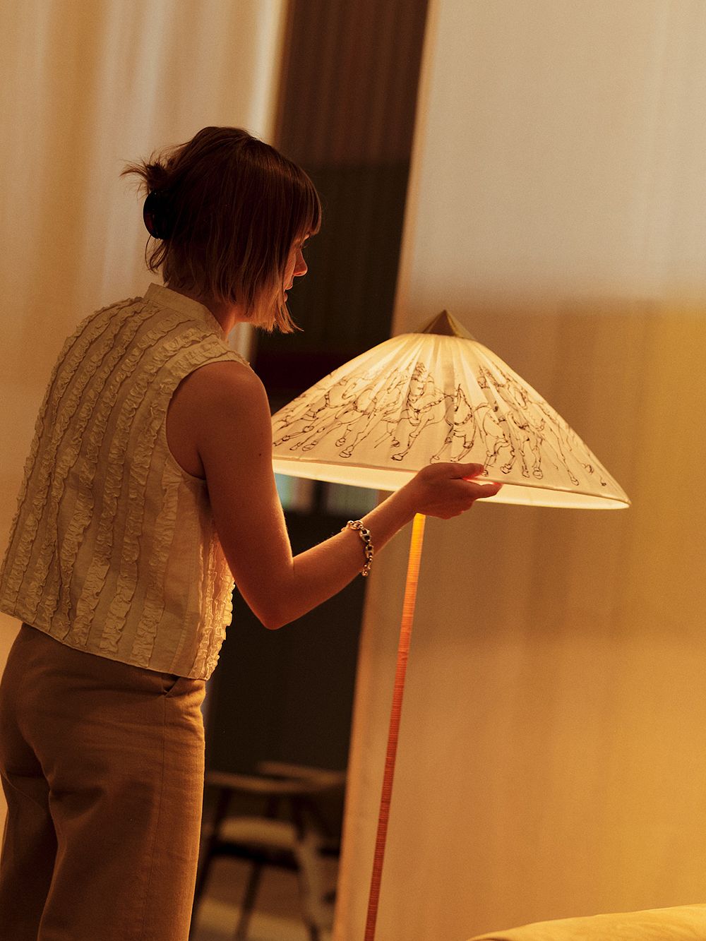 Tynell 9602 floor lamp, Garro Éditions