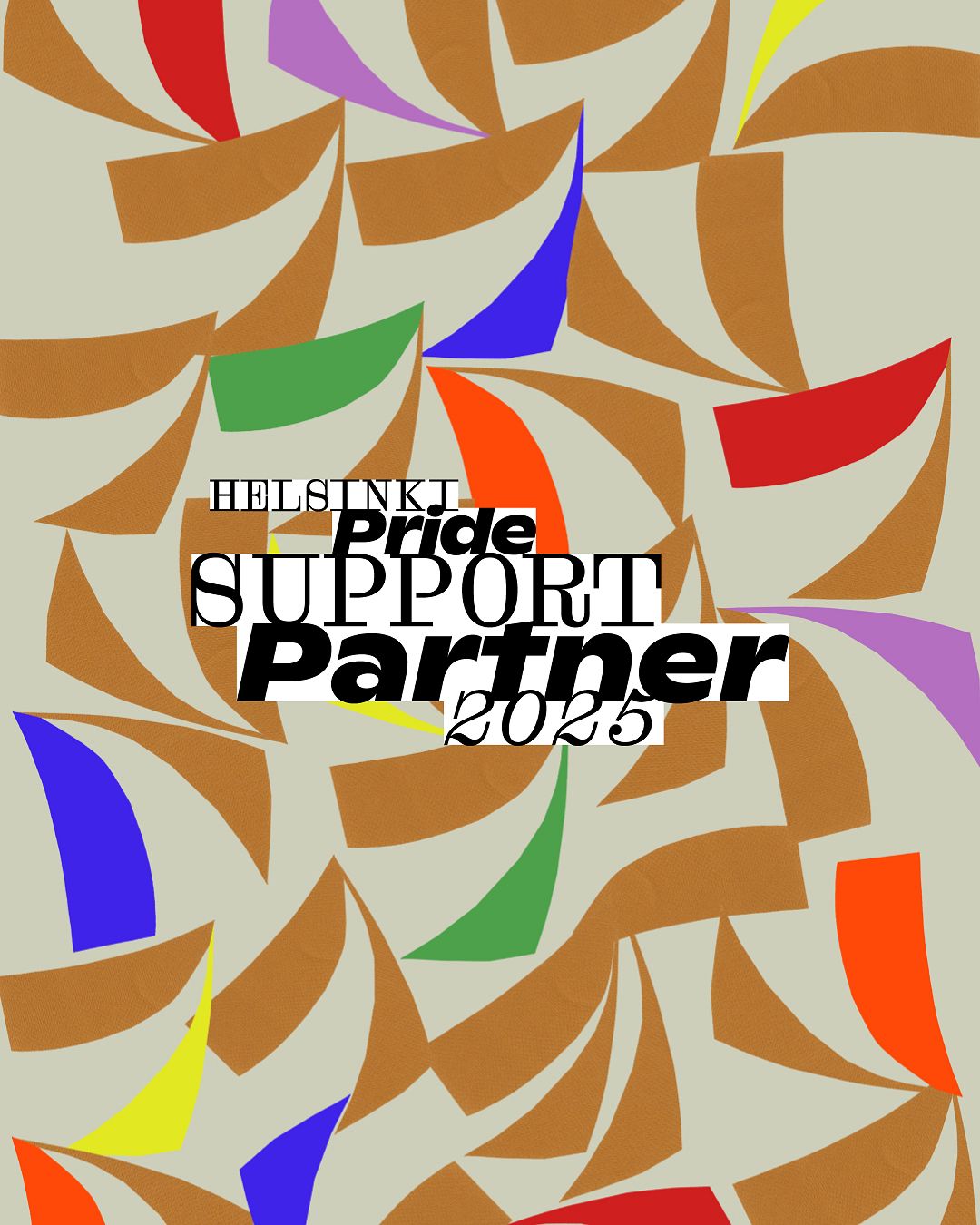 Finnish Design Shop on Helsinki Pride Support Partner